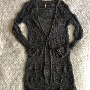 Free People long cardigan duster size XS